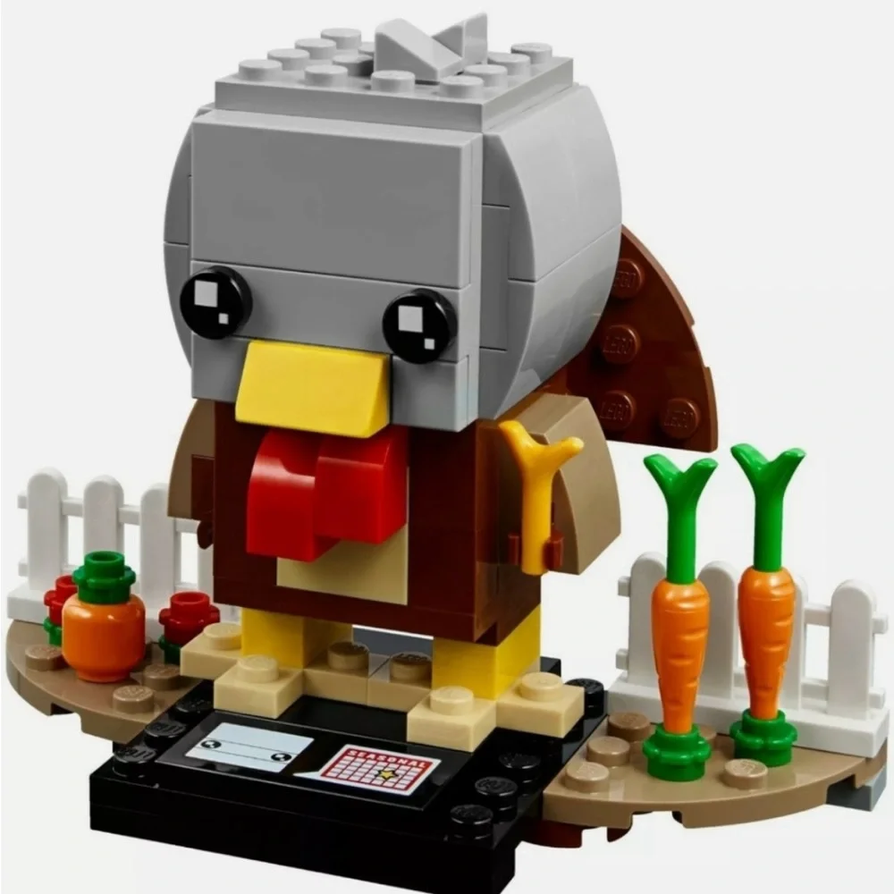 LEGO BrickHeadz 40273 Thanksgiving Turkey - Brand New Sealed, Retired